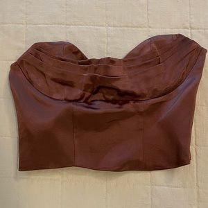 Zara bustier top, size XS, never worn, tags on